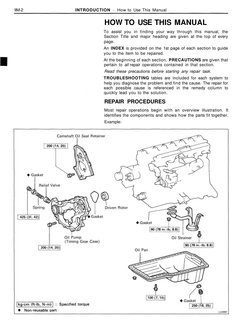 Toyota 1HZ/1PZ Engine Repair Manual | PDF | Internal Combustion Engine ...