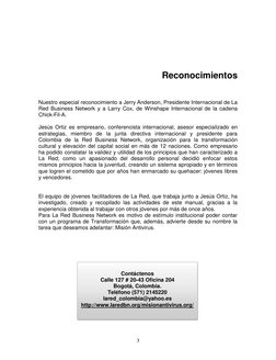 3 
 
 
 
 
 
 
Reconocimientos 
 
 
 
Nuestro especial reconocimiento a Jerry Anderson, Presidente Internacional de La 
R