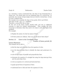 Grade 10 Maths Teacher Guide PDF | PDF