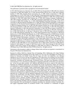 © 1983-':2000 T~ S_~nta Cruz Operation, Inc. All rights reserved. 
This publication is protected under copyright laws and int