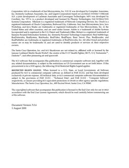Corporation. NFS is a trademark of Sun Microsystems, Inc. TCP lIP was developed by Co~Pdter Associates, 
Inc. (formerly Lachm