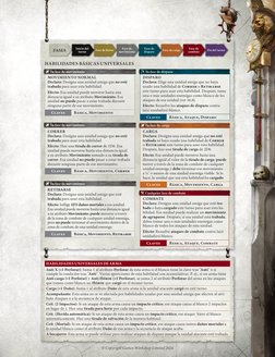 HABILIDADES BÁSICAS UNIVERSALES
MOVIMIENTO NORMAL
Declara: Designa una unidad amiga que no esté 
trabada para usar esta habil