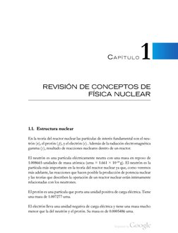 C a p í t u l o 1
 
R E V I S I Ó N
D E
C O N C E P T O S
D E
F Í S I C A N U C L E A R
1 . 1 .
E s t r u c t u r a n u c l e