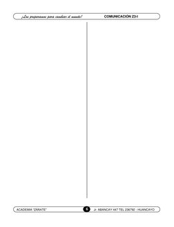 6 
 
¡Los preparamos para cambiar el mundo! 
COMUNICACIÓN Z3-I 
ACADEMIA “ZÁRATE”