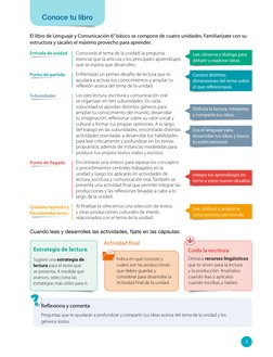 Indica en qué consiste y 
cuáles son las producciones 
que debes guardar y 
considerar para desarrollar la 
Actividad final d
