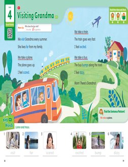 Read three times and check.
16
17
Warm Up
Who does the boy visit?
 his uncle     
 his grandma
Read three times and check.
16