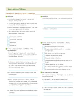 COMPRENDE Y USA CONOCIMIENTOS CIENTÍFICOS________________________________________________________________
17 Relaciona.
A.Un