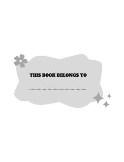 THIS BOOK BELONGS TO
