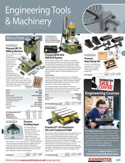 Proxxon Micro Milling Machines Overview | PDF | Drill | Drilling