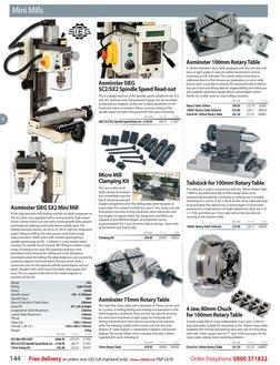 Proxxon Micro Milling Machines Overview | PDF | Drill | Drilling