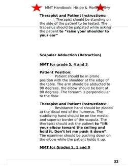 MMT Grading Scale for Muscle Testing | PDF | Anatomical Terms Of Motion ...