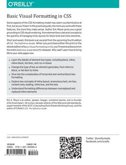 'Basic Visual Formatting in CSS #2k15 Cover | PDF