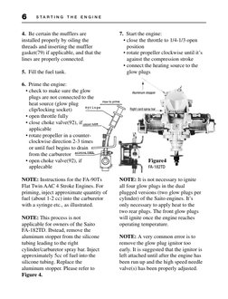 SAITO Twin-Cylinder Four-Stroke Manual | PDF | Carburetor | Throttle