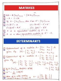 Class 12 Maths Formula Sheet | PDF | Technology & Engineering