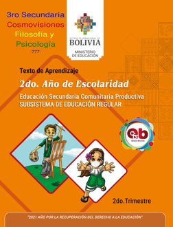 3ro Secundaria
Cosmovisiones
Filosofía y 
Psicología
-777-
