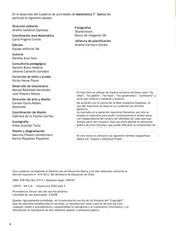 En este libro se utilizan de manera inclusiva términos como “los
niños”, “los padres”, “los hijos”, “los apoderados”, “profe