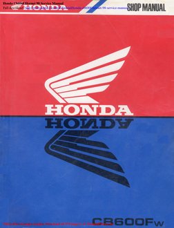 Honda CB600F Hornet 98 Service Manual | PDF | Business | Computers