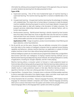 Touchpad Artificial Intelligence-IX (Answer Key)
14
information by utilising various programming techniques. In this approach