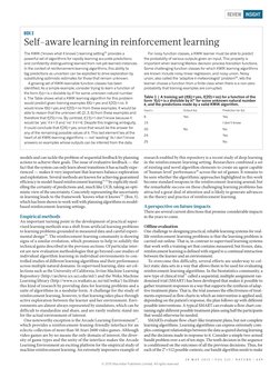 models and can tackle the problem of sequential feedback by planning 
actions to achieve their goals. The issue of evaluative