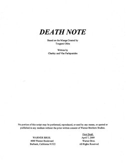 Death Note: Episode 1 Script | PDF | Violence