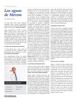 6
EDICIÓN 113 | AGOSTO 2019
“Así que todos estos reyes, habiendo 
acordado unirse, vinieron y acamparon 
juntos cerca de las