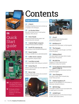 04
The Official Raspberry Pi Handbook 2022
Contents
24 	 17000 ft
Providing computing resources to schools up 
a mountain in