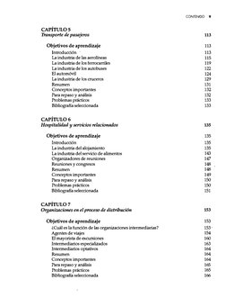 CAPÍTULOS 
Transporte de pasajeros 
Objetivos de aprendizaje 
Introducción 
La industria de las aerolíneas 
La industria de l