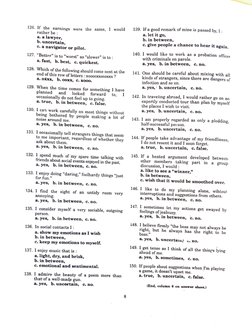 16 PF Questionnaire | PDF