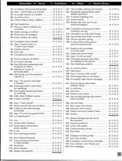 BASC-2 (Parent Child Ages 6 To 11) PDF | PDF | Foreign Language Studies
