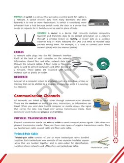 ROUTER: A router is a device that connects multiple computers 
together and transmits data to its correct destination on a ne