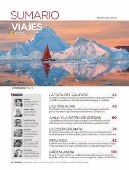 EN PORTADA: Playa de Nossa Senhora, en la isla de Faro (Islas Cíes). Fotografía de Jesús Barroso/Getty Images.
NÚMERO 245 / A