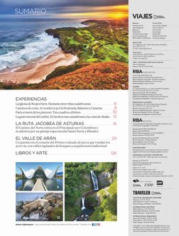 16
SUMARIO
www.viajesng.es  Aquí encontrarás todos los destinos de la revista. También en:
12
6
20
EXPERIENCIAS
La iglesia de