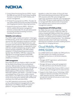 Nokia CMM Data Sheet EN | PDF | Networks | Information Technology
