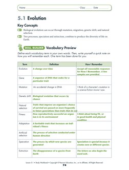 Evolution Study Guide Answer Key - Verona School District | PDF ...