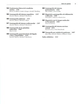 54 Funda mentos físicos de la medicina
nuclear
1336
Ramsey D. Bndawi, Linda A Krogery Ierrold T. Bushberg
55 Gammagrafía del