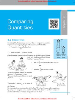 Comparing Quantities in Class 7 Maths | PDF | Percentage | Ratio