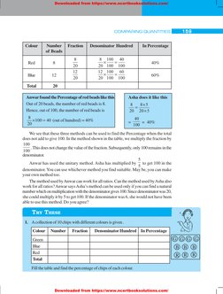 Comparing Quantities in Class 7 Maths | PDF | Percentage | Ratio