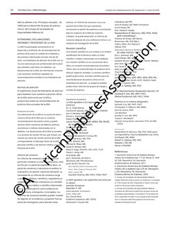 S4
Introducción y Metodología
Cuidado de la diabetesVolumen 46, Suplemento 1, enero de 2023
ADA se adhiere a los "Principios