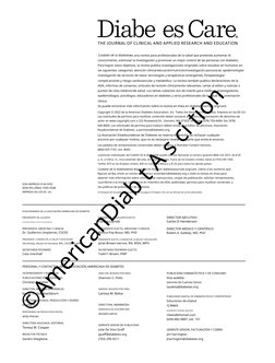 Cuidado de la diabeteses una revista para profesionales de la salud que pretende aumentar el 
conocimiento, estimular la inve