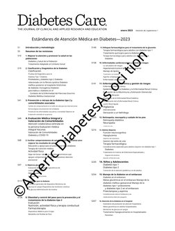 enero 2023
Volumen 46, Suplemento 1
Estándares de Atención Médica en Diabetes—2023
S1
S5
Introducción y metodología 
Resumen