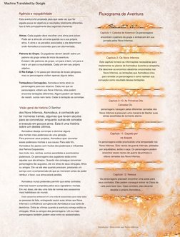 Patrono  do  Grupo.  Os  jogadores  devem  decidir  sobre  um  
patrono  do  grupo  antes  do  início  da  aventura.
Pode  se