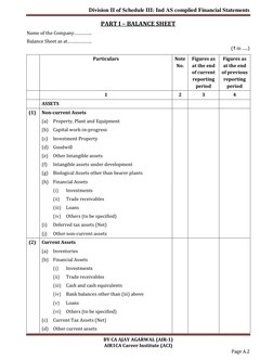 Schedule III Division II Financial Statements | PDF | Equity (Finance ...