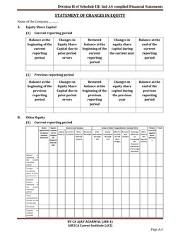 Schedule III Division II Financial Statements | PDF | Equity (Finance ...