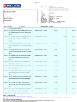 IC0DC0099-409552403190-UPI
05/04/24
UPI-BABLU PRAJAPAT-PAYTMQR1210283LT4@PAY
0000409623172636
05/04/24
140.00
1,465.34
TM-YES