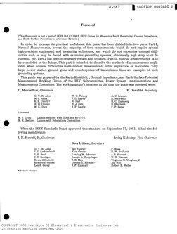 IEEE STD 81 Measuring Earth Resistivity | PDF | Institute Of Electrical ...