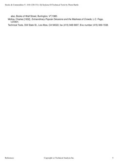 Stocks & Commodities V. 10:8 (328-331): Ed Seykota Of Technical Tools by Thom Hartle
also, Books of Wall Street, Burlington,