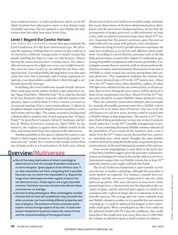 of an empirical science: it makes predictions, and it can be fal-
sified. Scientists have discussed as many as four distinct t