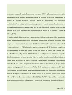 sanitarias, ya que cuando analizo las causas que provocaron el 40 % de las muertes en los hospitales,
pudo concluir que se de