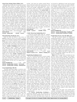 412
Handwriting / Typing
See page vi for key to Consumer Product Safety Improvement Act warning labels.
School Zone Writing D