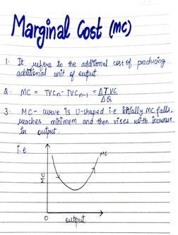 Class 11 Economics: Cost Concepts | PDF | Management Accounting ...